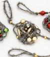 180 Degree Tinsel Glass Bead Garland