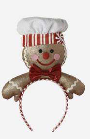 180 Degree Gingerbread Headband