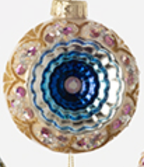 180 Degree Reflector Starburst Ornament