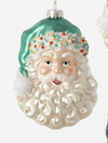 180 Degree Fancy Santa Head Ornament