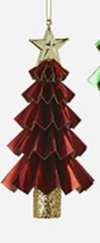 180 Degree Foil Tree Ornaments
