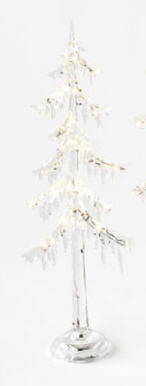 180 Degree Frosted Icicle Tree LED lights