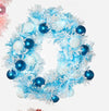 180 Degree Colorful Fiber Optic Wreath