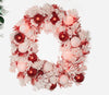 180 Degree Colorful Fiber Optic Wreath