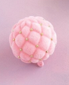 Glitterville Flocked Trapunto Ball Ornament