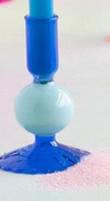 Glitterville Fluted Taper Candle Holder