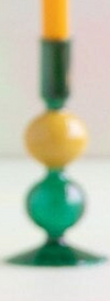 Glitterville Fluted Taper Candle Holder