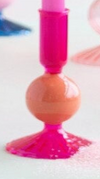 Glitterville Fluted Taper Candle Holder