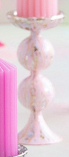 Glitterville Marble Candle Holder