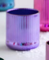 Glitterville Reflective Glass Sipper