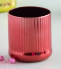 Glitterville Reflective Glass Sipper