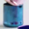 Glitterville Reflective Glass Sipper