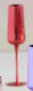 Glitterville Reflective Glass Flute