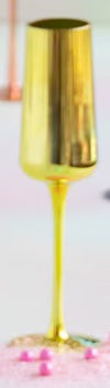 Glitterville Reflective Glass Flute