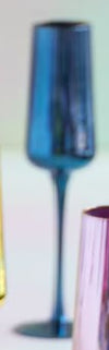 Glitterville Reflective Glass Flute
