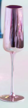 Glitterville Reflective Glass Flute
