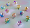 Glitterville Glass Opalescence Essence Ball Ornament