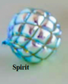 Glitterville Glass Opalescence Essence Ball Ornament