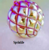 Glitterville Glass Opalescence Essence Ball Ornament