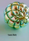 Glitterville Glass Opalescence Essence Ball Ornament