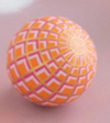 Glitterville Art Deco Plaid Ball Ornaments