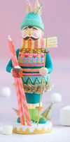 Glitterville Beba & Bronson "Here We Come a Waffling" Ornament