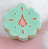 Glitterville Swiss Christmas Cookie Ornament