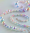 Glitterville Glass Opalescence Essence Garland