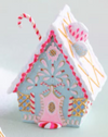 Glitterville Rainbow Ginger Cottage Ornaments