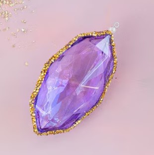 Glitterville Gemstone Ornament