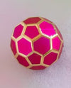 Glitterville Satin Geometric Ornament