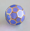 Glitterville Satin Geometric Ornament