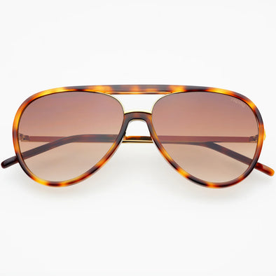 Freyrs Shay Sunglasses- Tortoise/Gradient Brown