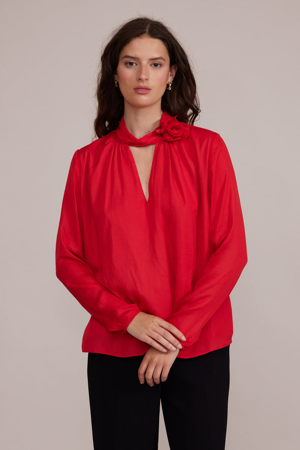 Lucy Paris Leighton High Neck Top