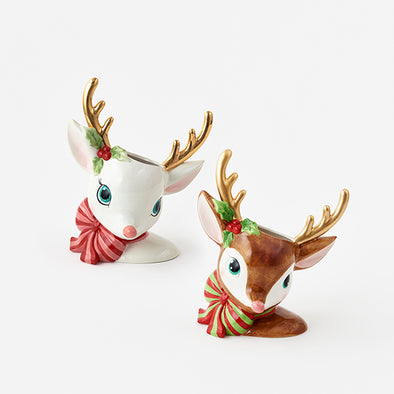 180 Degree Reindeer Planter