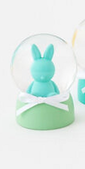 180 degree Bunny Waterglobe 2.5''