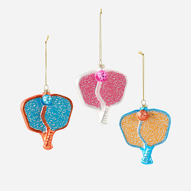 180 Degree Pickle Ball Ornament