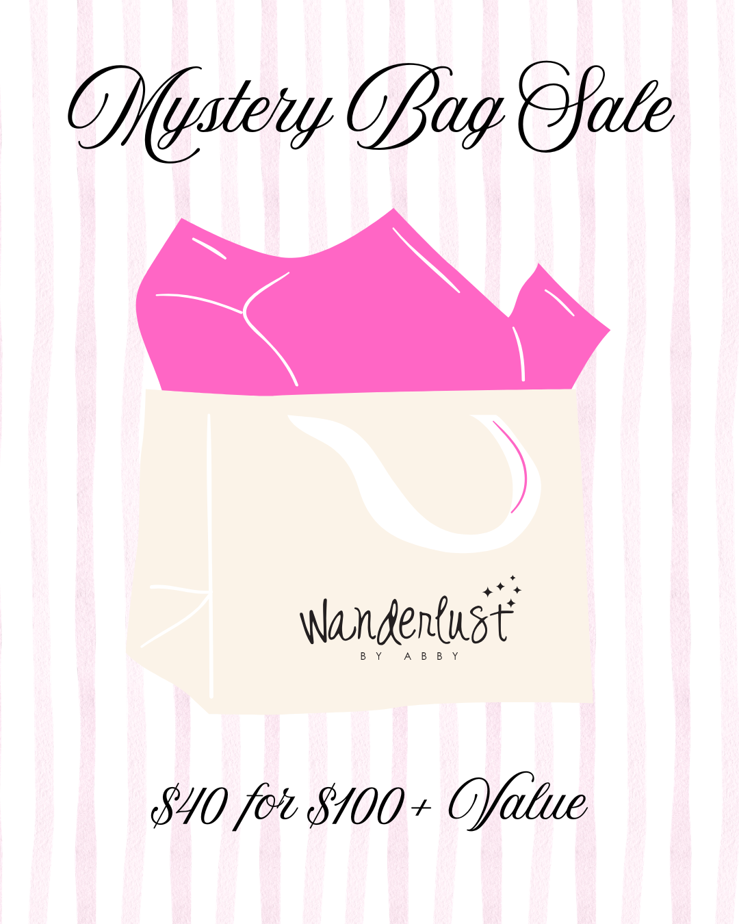 $40 Dollar Mystery Bag ($100+ Value)