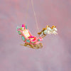 Glitterville Parisian Sleigh Ornament