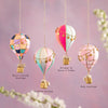 Glitterville Hot Air Balloon Ornament