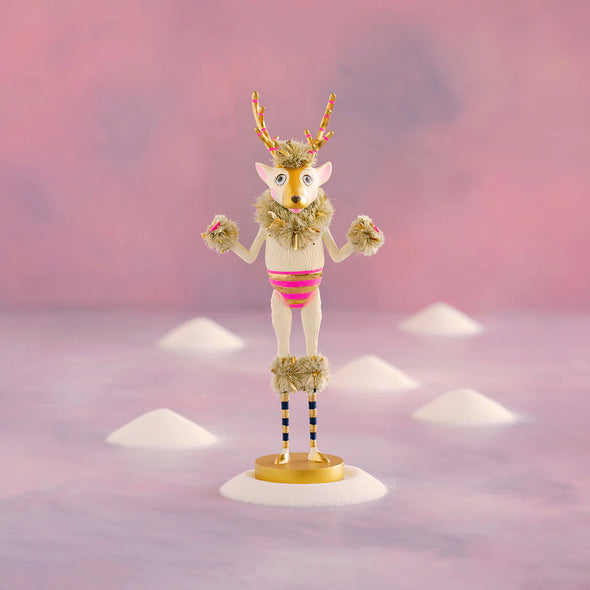 Glitterville Hot Pink La Renne Tabletop