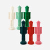 180 Degree Flocked Nutcracker Figure