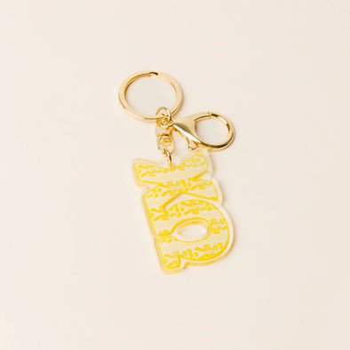The Darling Effect Chi Omega Oh So Fancy Letter Acrylic Keychain
