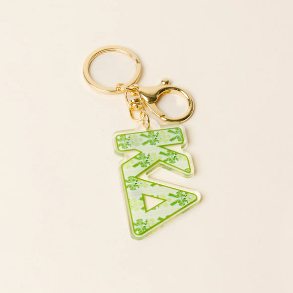 The Darling Effect Kappa Delta Oh So Fancy Letter Acrylic Keychain