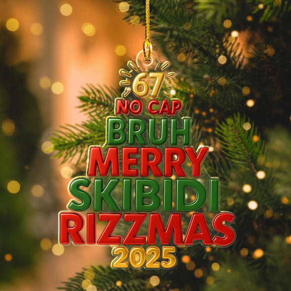 67 No Cap Acrylic Ornament