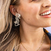 Ink+Alloy Bianca Tiger Drop Earrings