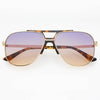 Freyers Logan Sunrise Acetate Aviator Unisex Sunglasses