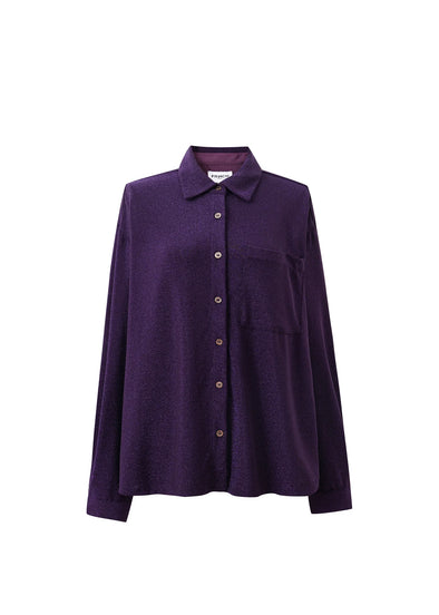 FRNCH Paris Violet Carla Top