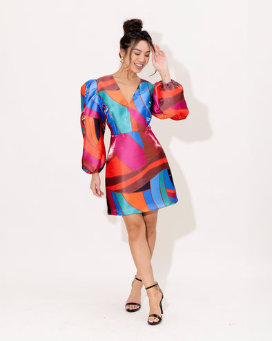 Alden Adair Bridgette Dress / Prism