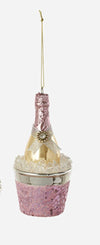 180 Degree Champagne Bucket Ornament